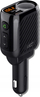 Transmetues FM për makinë LTC Bluetooth 5.3, QC3.0, PD 20W, i zi