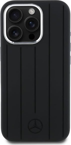 Maskë telefoni Mercedes Benz MEHMP16X23SUVSK, për iPhone 16 Pro Max 6.9", silikon, MagSafe, e zezë
