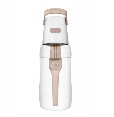 Shishe uji me filtër Dafi Solid, 0.5L, set 3 filtra, cappuccino