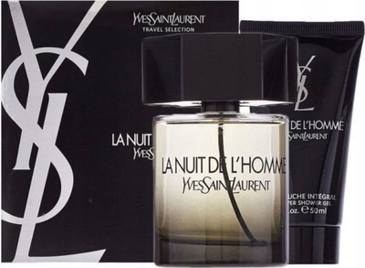 Подарок сет Yves Saint Laurent La Nuit De L'Homme, EDT 100ml, гел за туширање 50ml, за мажи