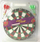 Tabela darts Master 7719B Sharp Darts, për shtëpi, me vrima vetëshëruese, shumëngjyrëshe