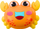 Lodër gaforre Little Happy Crab Friction Drive, mekanizëm me fërkim, 3 ngjyra të ndryshme