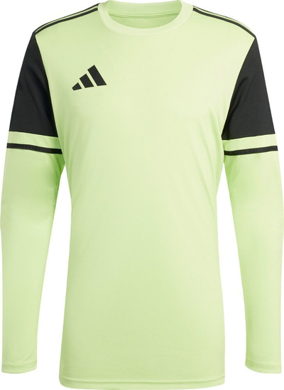 Fanellë portieri adidas Squadra 25 JG1129, me mëngë t’gjata, me teknologji Aeroready, jeshile