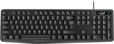 Tastierë Genius KB-117, USB, layout çek, e zezë