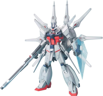 Model plastik Bandai HG Legend Gundam ZGMF X666S, 1/144, gri me të kuqe