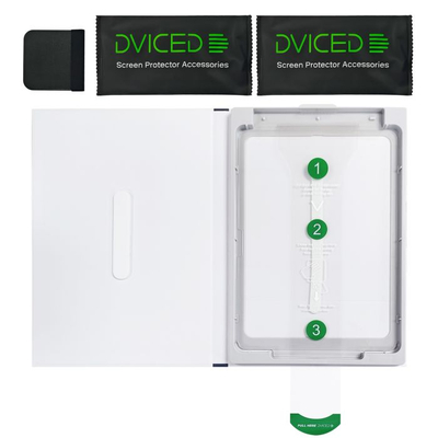 Dviced Tempered Glass Screen Protector For iPad Pro 13" With Dust-Free Applicator