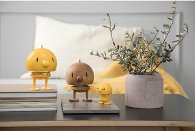 Figurinë dekorative Hoptimist Bumble M, plastikë, e verdhë