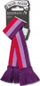 Shënues libri Book Scarf, shall për libra, rozë dhe vjollcë