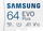 Kartë memorie Samsung EVO Plus, 64GB, MicroSDXC, klasë 10, e bardhë
