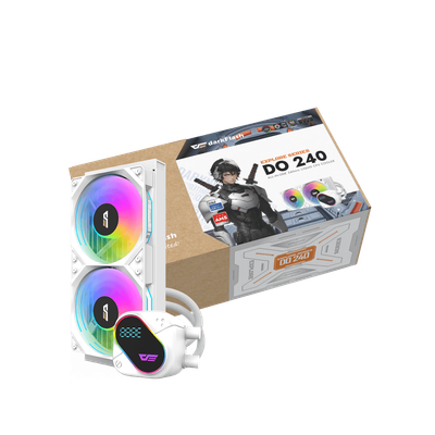 Ftohës Darkflash DO240 AIO Liquid Cooler, 240mm, i bardhë