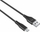 Kabllo Trust USB-A-USB-C, 3m, e zezë