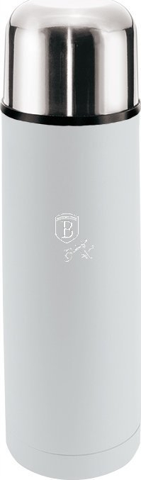 Termos Berlinger Haus Aspen, 1L, çelik inox, gri mat