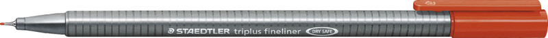 Stilolaps Staedtler Fineliner, 0.3mm, i kuq