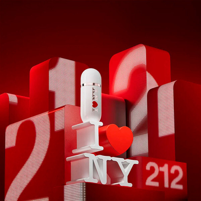 Eau de Parfum Carolina Herrera 212 VIP Rose I Love NY Limited Edition
