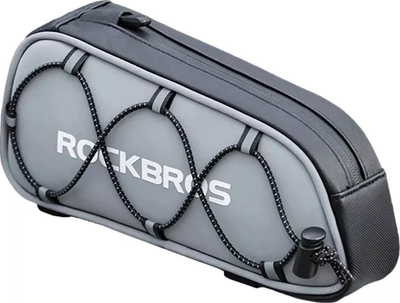 Çantë kornize biçiklete Rockbros 3012010901, 0.9L, e papërshkueshme nga uji, argjendtë