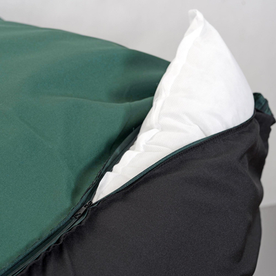 Shtrat për qen KingDog Panama Stretch MM44, L 100 x 75 cm, jeshil me të zi