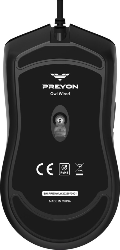 Maus PREYON Owl Wired, i zi