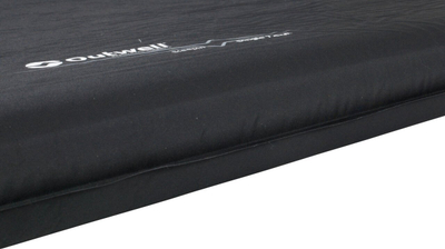 Dyshek kampingu Outwell Sleepin Single 7.5 cm, vetëfryrës, i zi