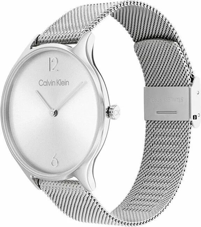 Orë gocash Calvin Klein Timeless 2H 25200001, analoge, çelik inox, argjendi