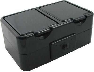  Fole hermetike dyshe Schneider Electric Cedar w / u 16A IP44 Nt-230H (NT230H05), e zezë