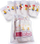 Set pampersash për kukulla Ducksday, 5 copë, për kukulla 30-40 cm, të bardhë me shumë ngjyra