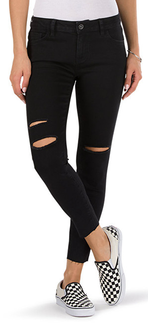 Pantallona VANS Destructed Skinny Smoke VA31OLSMK, M/L