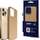 Futrollë 3mk Hardy për iPhone 14 Pro Max, silikoni, MagSafe, gold