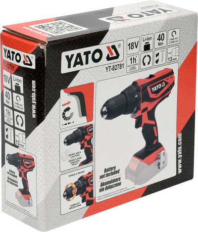 Çekiç rrotullues Yato, 18 V