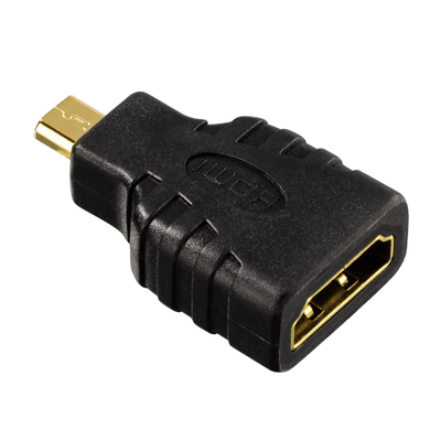 Kabllo Hama HDMI me Ethernet 1.5 m + 2 HDMI adapter, 54561