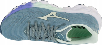 Atlete vrapimi Mizuno Wave Sky 8 W J1GD240271, për femra, amortizim i lartë, gri