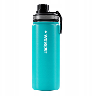 Termus Wessper Activemax Steeline, 500ml, çelik inoksi, gri