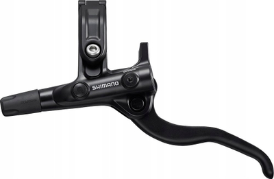 Leva e frenit biçiklete Shimano BL-M4100 I-Spec EV, për dorën e majtë, me vaj mineral, e zezë