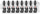 Set bitash kaçavidë Bosch 2608522379 Impact Control, 8 copë, T15, i fortë