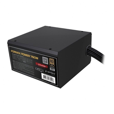 Burim energjie ATX 750W, 80 Plus Bronze, me ventilator 12 cm, ngjyrë e zezë