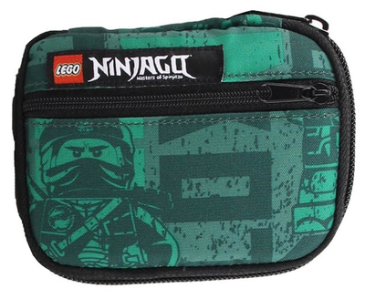 Çantë për lapsa LEGO Ninjago Energy, e gjelbër/e zezë