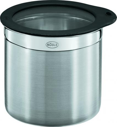 Enë ruajtëse Rosle, 1.4L, çelik inox, argjendi