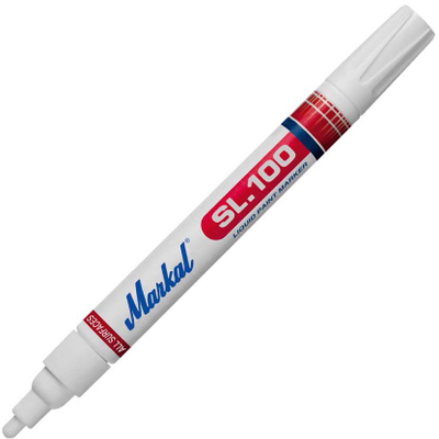 Marker boje industriale SL100, 3mm, i bardhë