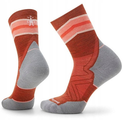 Чорапи за трчање Smartwool Run Targeted Cushion Mid Crew Women, мерино волна, насочено амортизирање