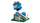 Lodër ndërtimi LEGO Minecraft 21273 Ghast Balloon Village Attack, set ndërtimi, 10+