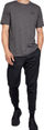 Bluzë sportive Under Armour Sportstyle Left Chest SS, për burra, pambuk, gri