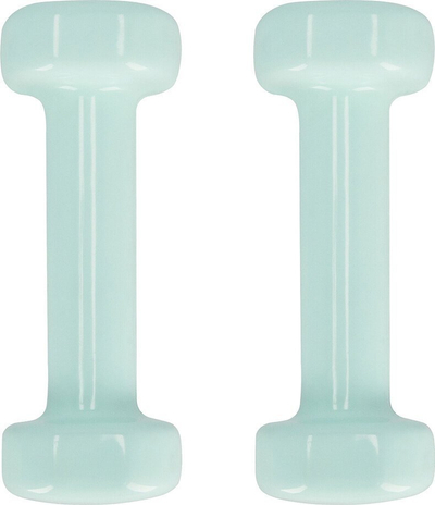 Hantela me vinil Spokey Shape 941963, set 2x0.5 kg, ngjyrë mint