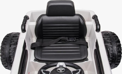 Makina elektrike për fëmijë Mercedes DK-MT950 4x4, me bateri, Bluetooth MP3, e bardhë