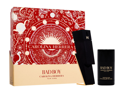 Set Carolina Herrera Bad Boy Eau De Toilette, 50 ml+Deodorant Stick, 75 ml