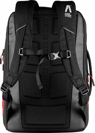 Çantë shpine Alpinus Tijuca Travel 30 l, e zezë