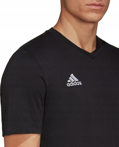 Bluzë adidas Entrada 22 Tee M HC0448, pambuk, e zezë