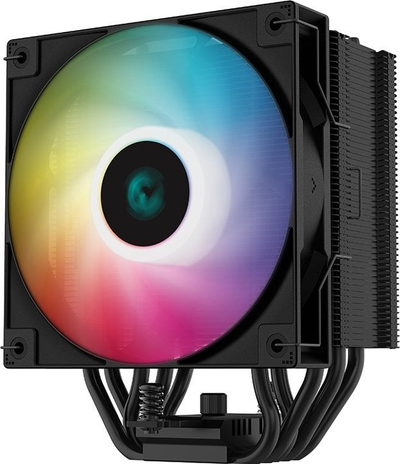 Ftohës për proçesor DeepCool AG500 BK ARGB, 120 mm, i zi