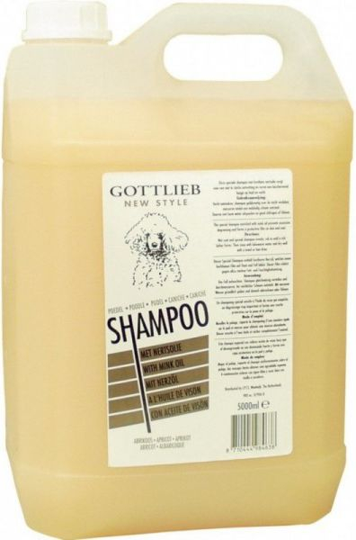 Shampó për qen I.P.T.S. Gottlieb White Poodle, për pudlla me lesh të bardhë, 5L, e bardhë