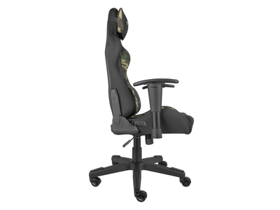 Karrige gaming Genesis NFG-1532, mbështetje koke, material tekstil, e zezë kamuflazh