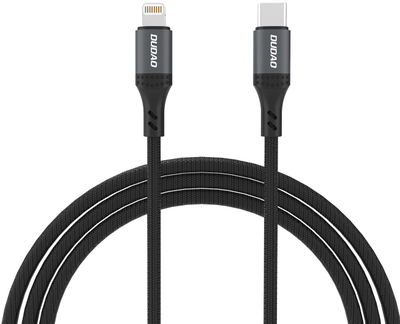 Kabllo USB Dudao L3CL USB C në Lightning, 1.2m, 30W, i zi