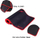 Mauspad Redragon Aquarius, XL, i kuq